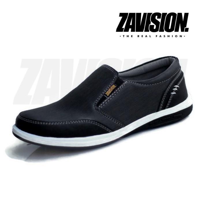 SEPATU KULIT PRIA ORIGINAL ZAVISION SEPATU KERJA SEPATU CASUAL FASHION Z-04 BERKUALITAS