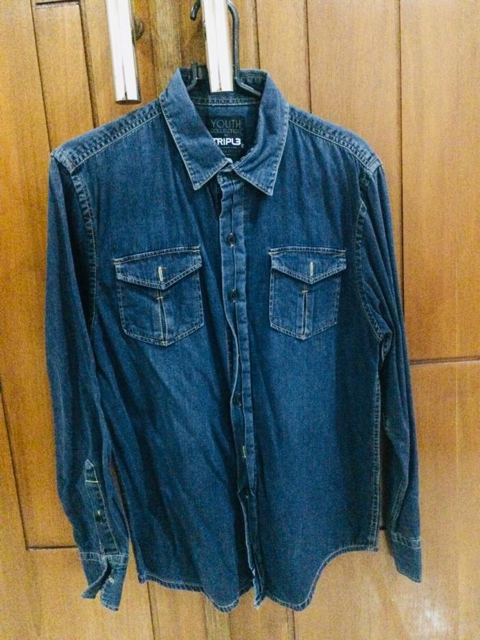Kemeja Vintage Jeans - Triple