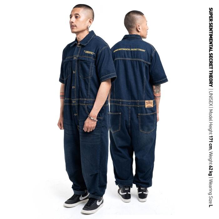 Jumpsuit Wearpack SSST Coverall Shortsleeve Denim Indigo