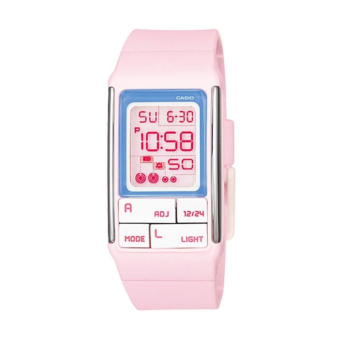 CASIO ORIGINAL - CASIO POPTONE - LDF-51-2A - WOMEN - Biru - Resin - Jam dunia JD17ST # Jam Tangan Wa
