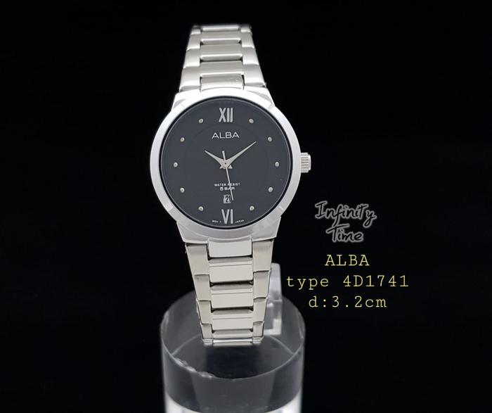 Infinitytime Jam Tangan Wanita Alba 4D1741 Analog Tanggal Aktif