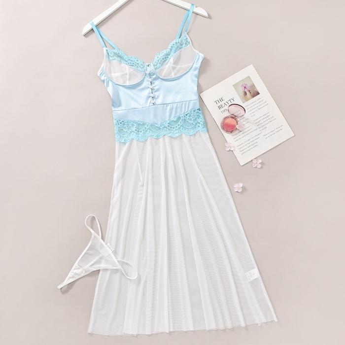N7366 sexy lingerie daster babydoll seksi transparan lingerie berkualitas