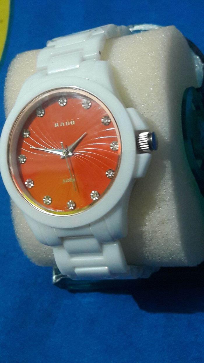 Jam Tangan Pria Rado Jubile Keramik Putih.
