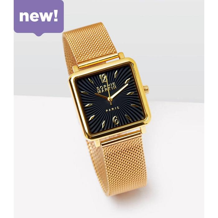 Jam Tangan Wanita CECYLIA GOLD JTS11G1 Sophie Martin Kualitas Terjamin