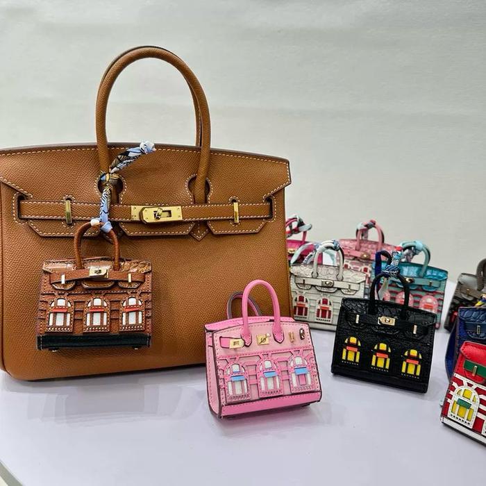 Bag Charm Herbag Micro Size Aksesoris Gantunga Tas Kualitas Premium No Logo Promo!