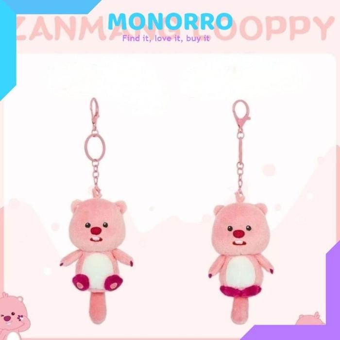 Liontin Ganci Loopy Gantungan Tas Loopy Plush Doll Bag Charm Ori Promo!