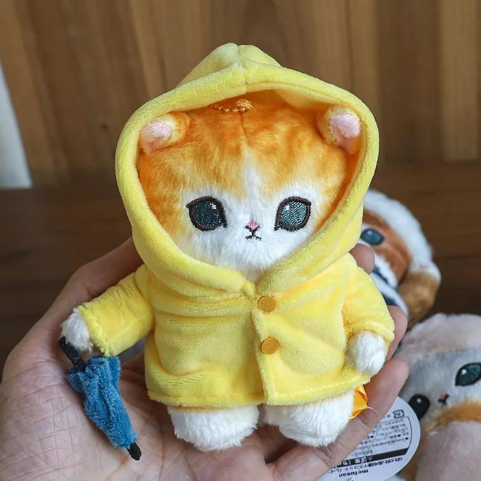 Gantungan Kunci Tas Mofusand Full Tag Custom Animal Cow Tiger Wolf Yellow Jacket Umbrella Ukuran ±14