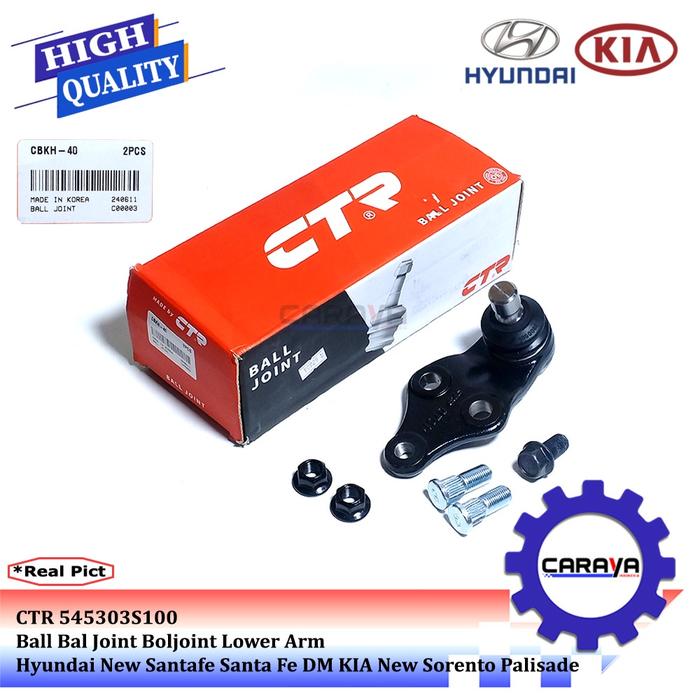 Ball Bal Joint Boljoint Balljoint Lower Arm Hyundai New Santafe Santa Fe Dm Kia New Sorento Original
