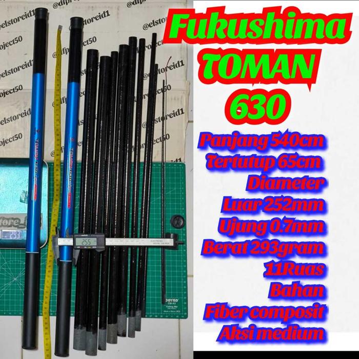 Joran TEGEK Pancing Uk.720 630 540 450 360 300 270 240 210 180 Bisa Buat Tiang MINI FLAG
