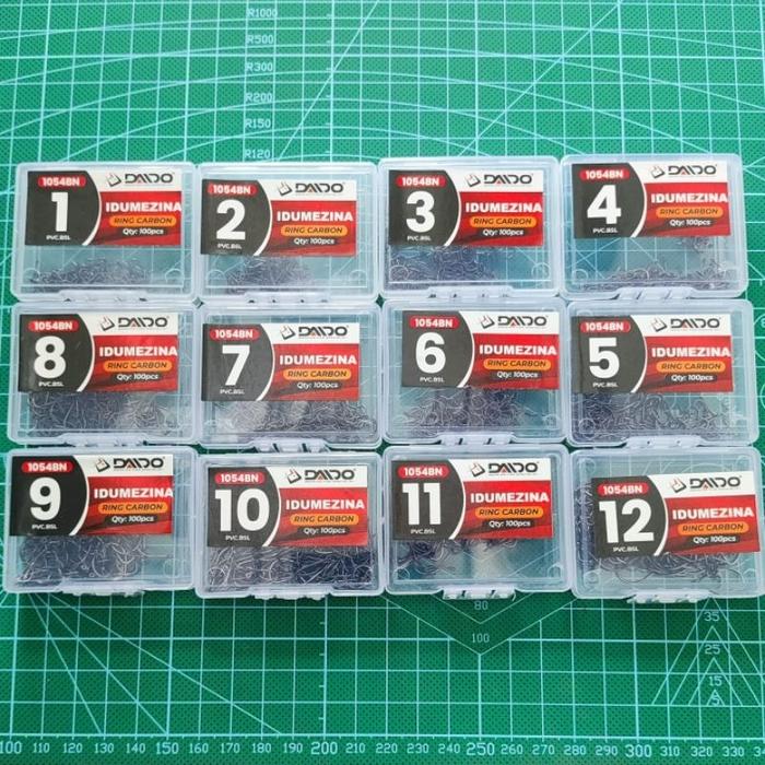MATA KAIL PANCING DAIDO BOX SERIES KECIL IDUMEZINA RING 1054BN ISI 100pcs - KAIL PANCING KOTAKAN Dai