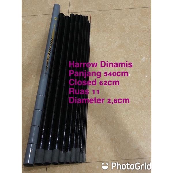 Joran Pancing Tegek Harrow Dinamis 540/450/360