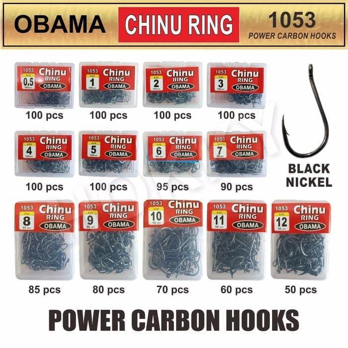 Kail OBAMA CHINU Ring Box Power Carbon 1053 / Kotak Kotakan