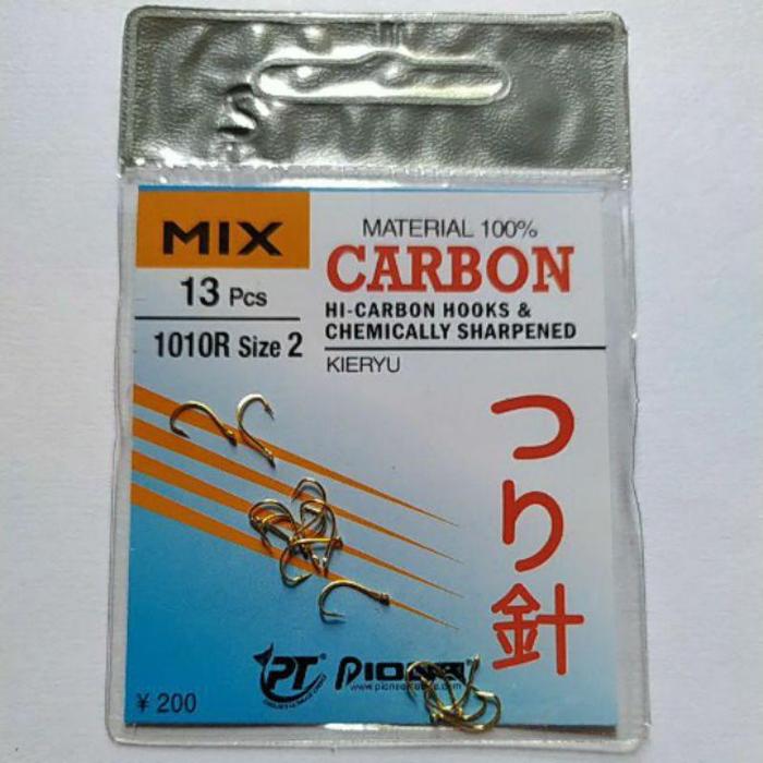 Mata Kail Pancing Mix Carbon 1030 R (Biru) Dan 1010 R (Kuning)