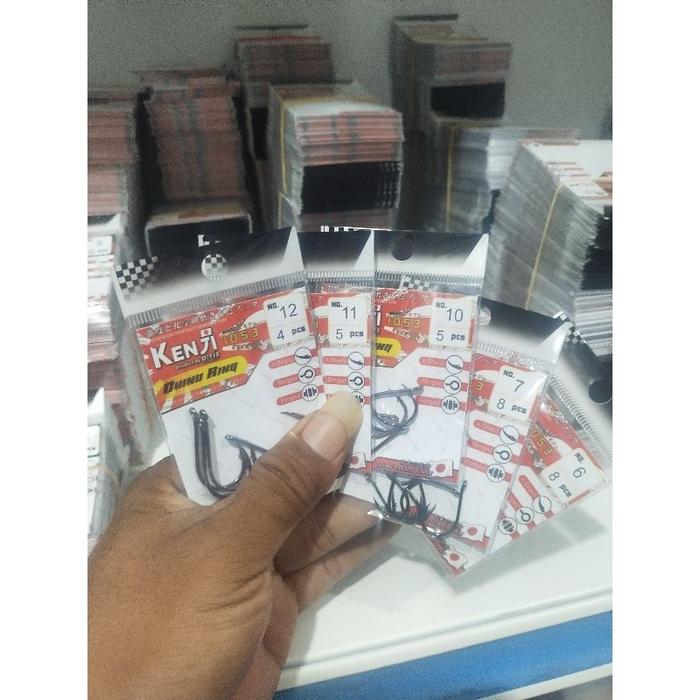 1kotak (40bungkus) kail Kenji chinu ring 1053