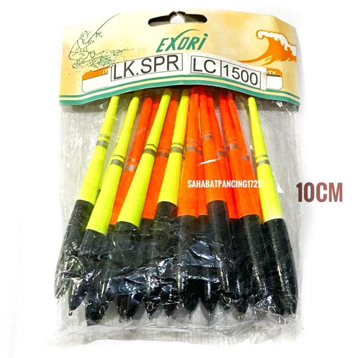 Pelampung Pancing Kayu Exori Type LK Tahan Lama (20pcs)