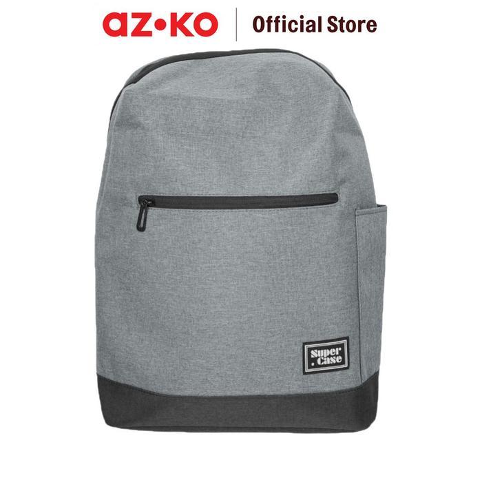 AZKO Supercase Mars Tas Ransel Value - Abu-Abu