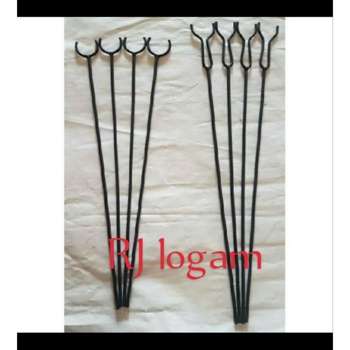Penyangga Joran Cagak Pancing GALATAMA Jongkok 50cm.