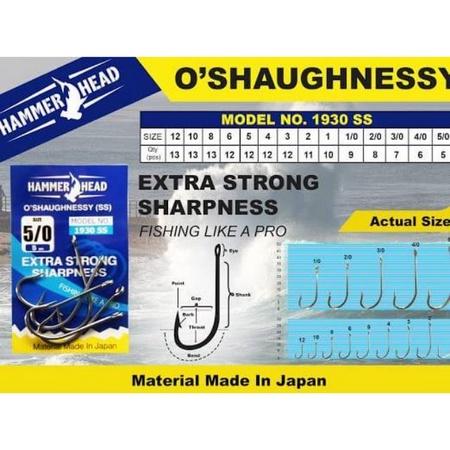Mata Kail Pancing Hammerhead O'shaughnessy 1930 SS Extra strong