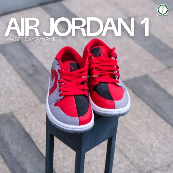 Sneakers Shoes Nike Air Jordan 1 Low SE Split Gym Red W (DR0502 600) - 100% Original