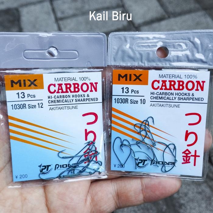 Kail Pancing Mix Carbon Biru PIONER 1030R - Kail Mancing Dasaran - Kail Softlure