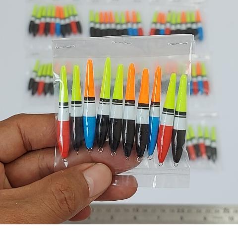 Pelampung Pancing Kayu Keramik Isi 10 Pcs Termurah