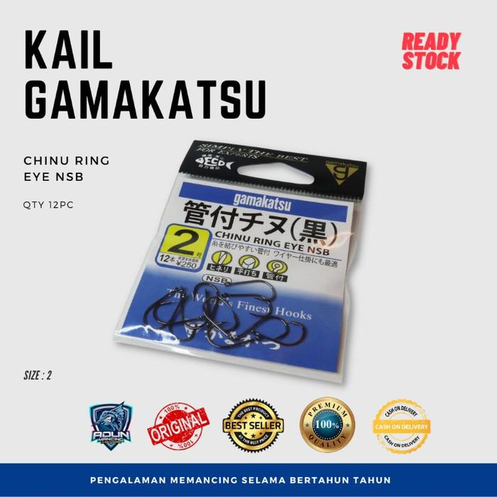 Mata Pancing Kail Gamakatsu Chinu Ring Eye Nsb