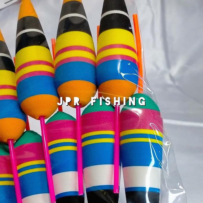 JPR Fishing Pelampung pancing busa - 13.P isi 12 pcs (cocok untuk memancing ikan nila, ikan mas, ika