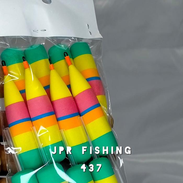 437 - JPR Fishing Pelampung Pancing Busa / Spoon Pack Isi 12 Pcs