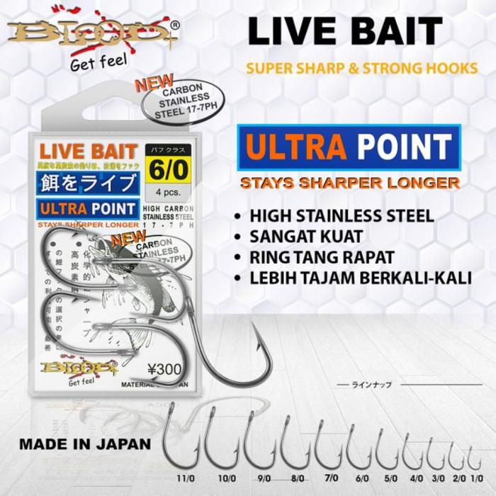 KAIL BLOOD LIVE BAIT STAINLESS STEEL