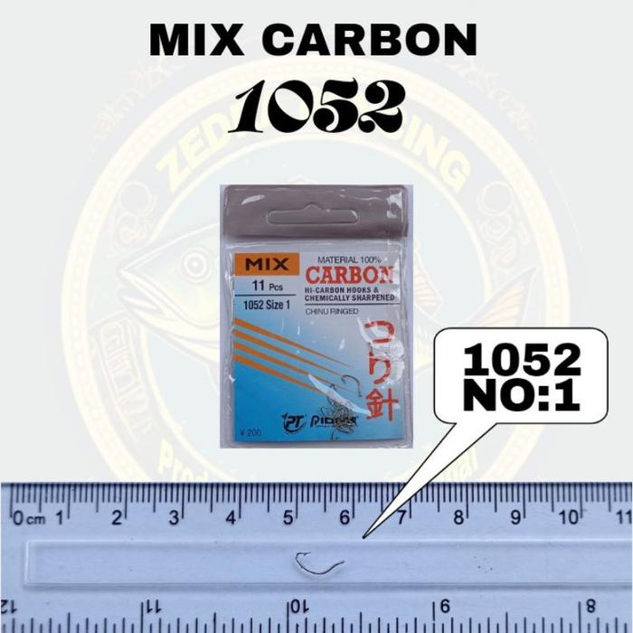 Mix Carbon 1052 Kail Pancing | Fishinghook Untuk Mancing Ikan