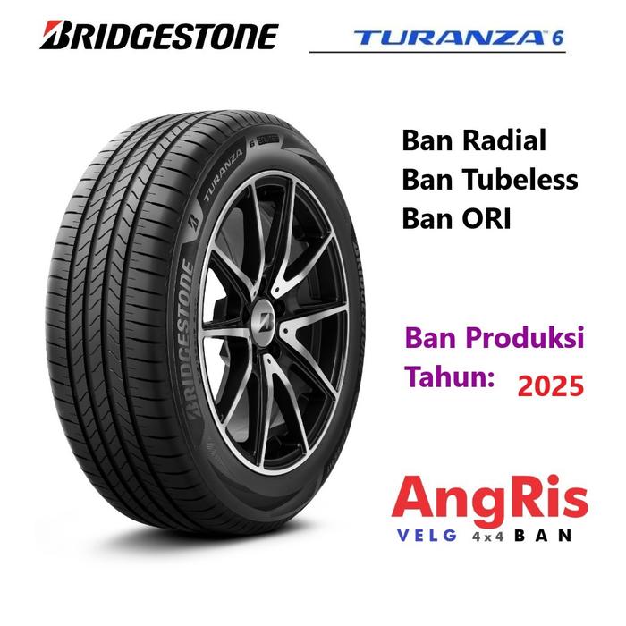 Ban Bridgestone Turanza 6 T006 235 50 R18 Mobil 235/50 Ring 18 All Camry Hybrid Innova Venture Zenix