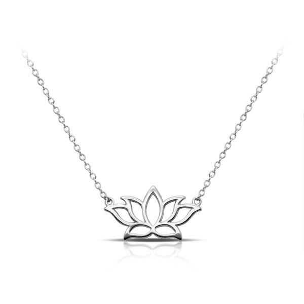 Kalung Perak Lotus -Lotus Silver Necklace