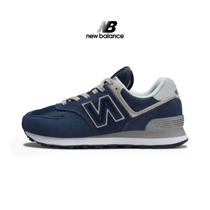 Sepatu New Balance - New Balance 574 Navy Grey