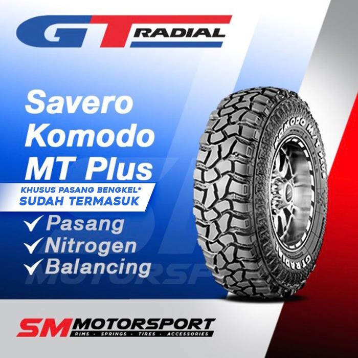 Ban Mobil GT Radial Savero Komodo MT Plus 31X10.50 R15 15