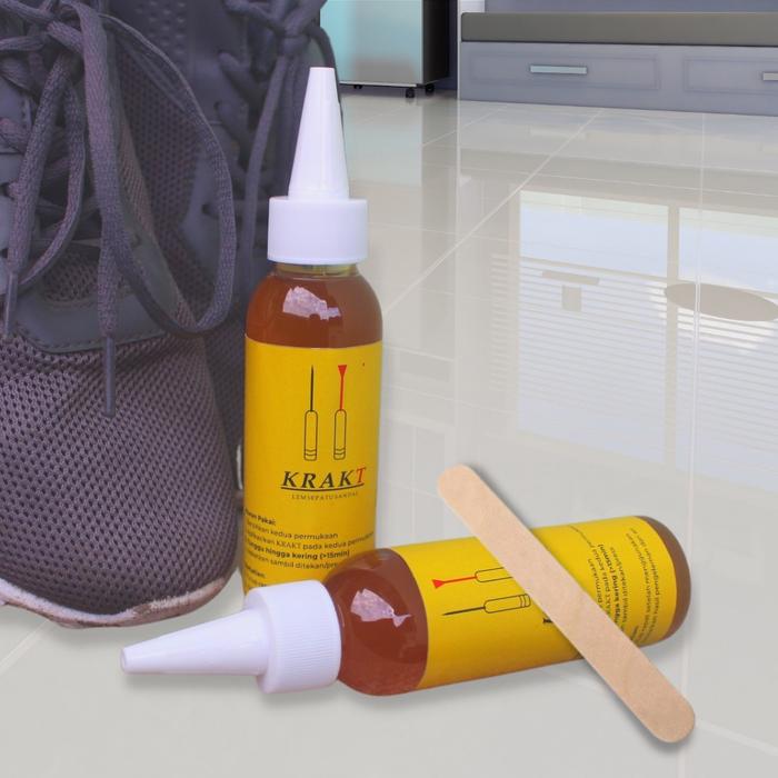 Lem Sepatu Kuat Super Kulit / PVC / Suede Kemasan 100ml