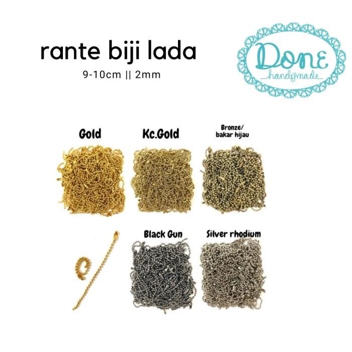 Rantai biji lada rante biji lada kerajinan tangan