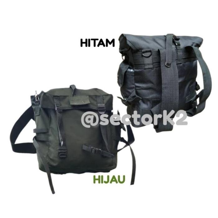 TAS RANSEL RPM TEMPUR TNI/MILITER/ARMY M 1945/T45 Ransel T45 TNI/Tas Motor Bahan Codura (TANPA TALI 