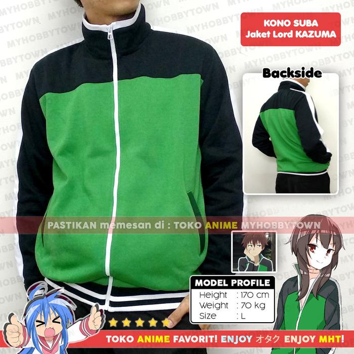 ORIGINAL Jaket Anime Konosuba Cosplay Lord Kazuma Satou