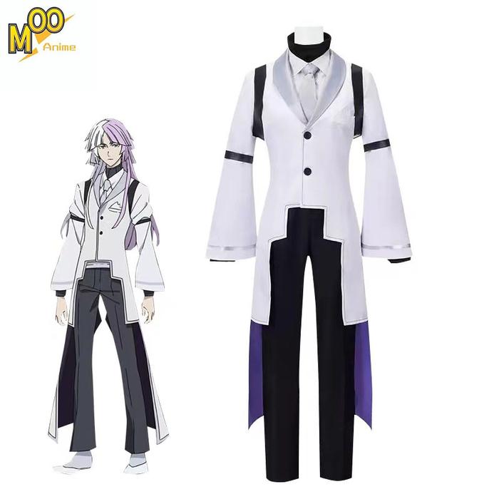 ORIGINAL Bungo Stray Dog Season 4 cos Little Manager Sigma cosplay costume Sigma cosplay Set and wig