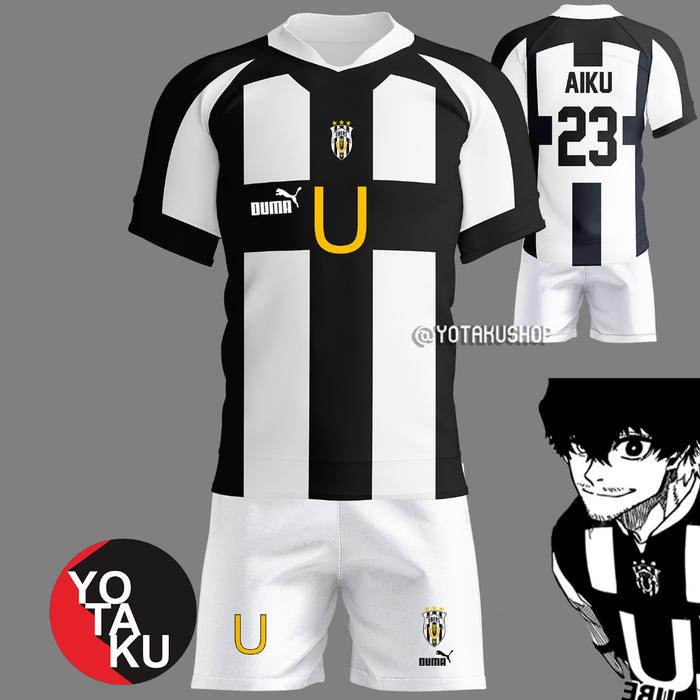 ORIGINAL Jersey Anime Cosplay Blue Lock UBERS Oliver Aiku Full Set YOTACOS