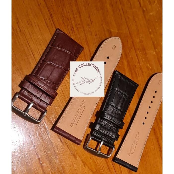 [LL] FF COLLECTION LEATHER HANDMADE ORIGINAL Tali Jam Tangan Kulit Pria Wanita UNIVERSAL AC Strap Ex