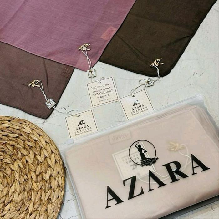 Hijab Segiempat Paris Buckle Azara Pouch ~ Hijab Paris Logo Azara Pouch