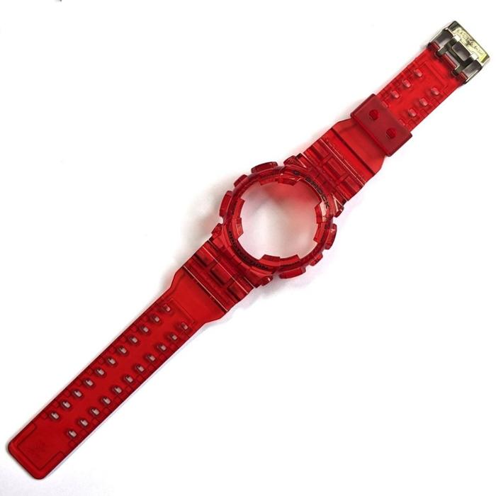BEST BNB BAND BEZEL GSHOCK G SHOCK GA 100 GD 100 GAX 100 GA 110 GD 110 GD 120 TRANSPARAN MERAH CLEAR
