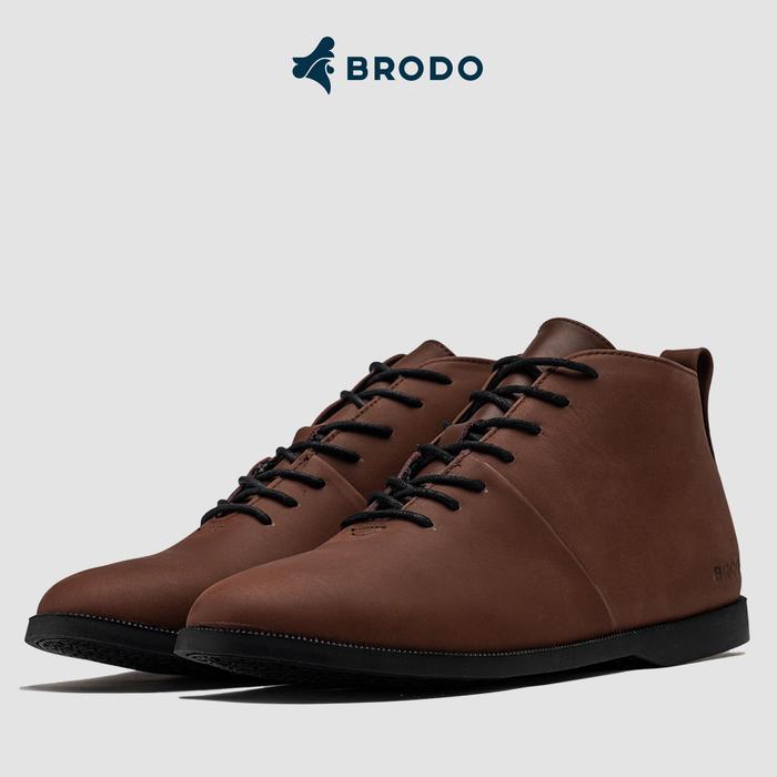 TEPOPULER BRODO - Sepatu Signore Dark Choco Padma BS - 39