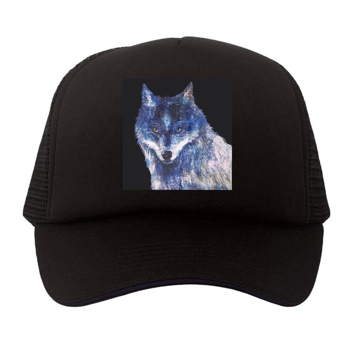 Topi Trucker Gaming Final Fantasy XVI Frost Wolf Torgal UT