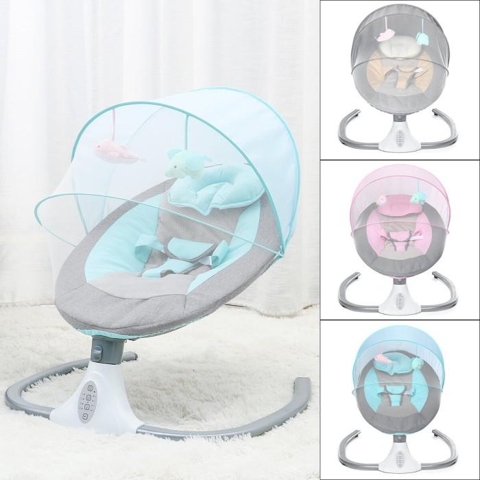 Smart Bluetooth Listrik Ayunan Bayi Remote Control Empat Gigi Smart Bluetooth Listrik