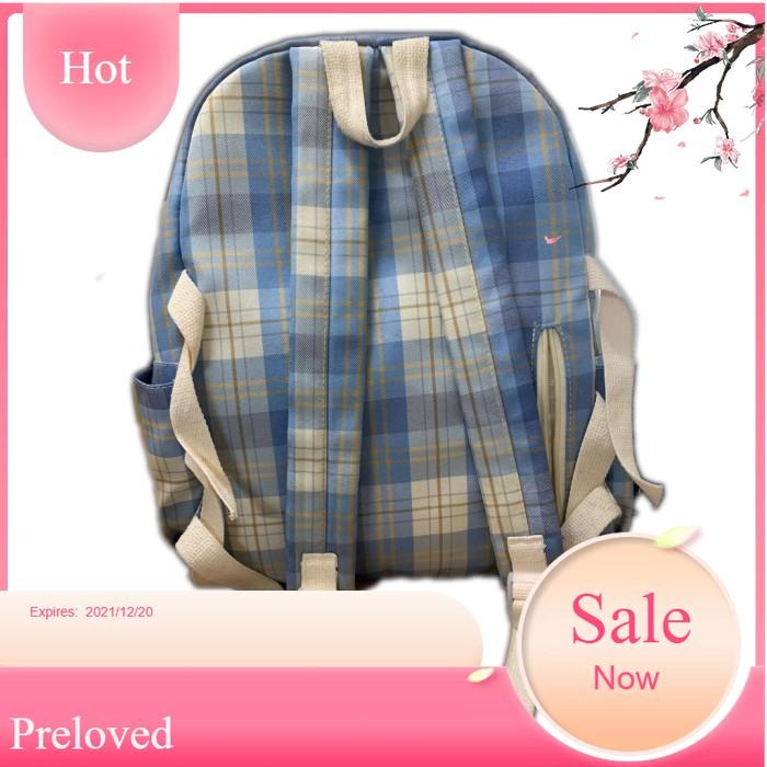 Tas Ransel Wanita Korea Import / Backpack Punggung Sekolah Kuliah Kerja Cewek Perempuan Remaja FR305