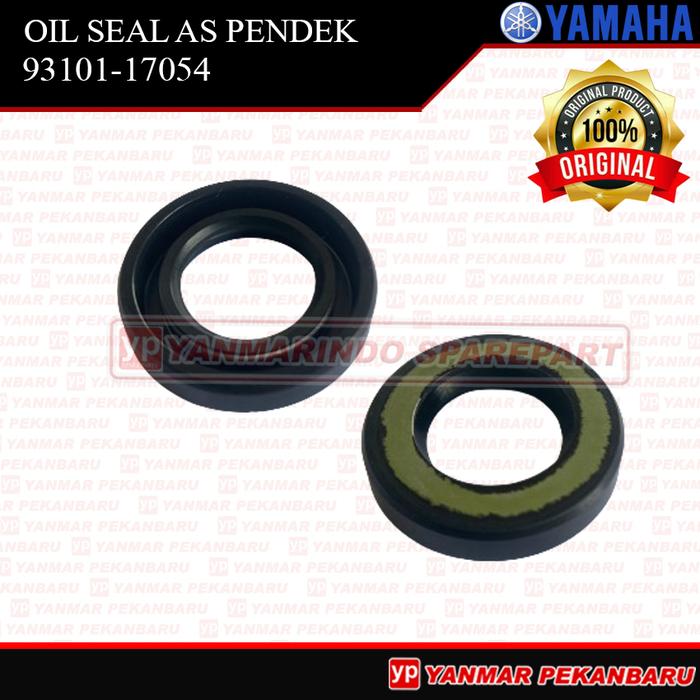 15HP OIL SEAL SIL AS PENDEK 93101-17054 MESIN TEMPEL YAMAHA SPEED BOAT 15PK ORIGINAL ASLI