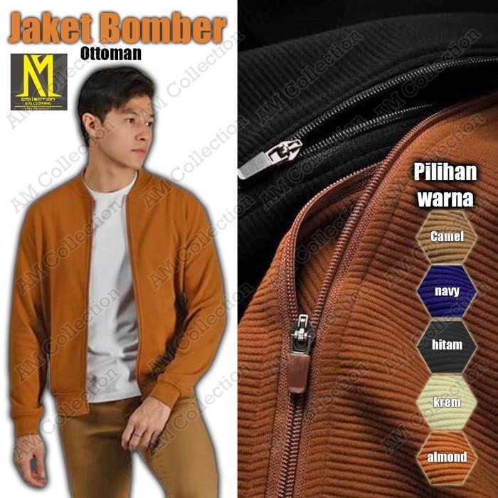 Jaket Pria Ottoman Premium / Comfy Jacket Bomber Cowo Exclusive