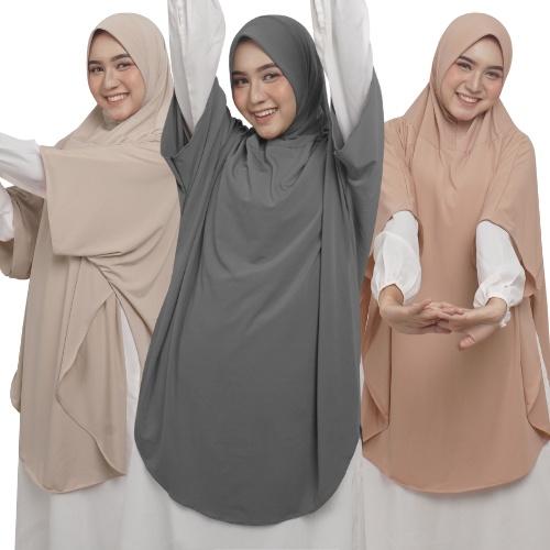 Hijab Khimar Sport Jilbab Instan Sport Kerudung Sport Pet Antem Jersey Premium STARLA